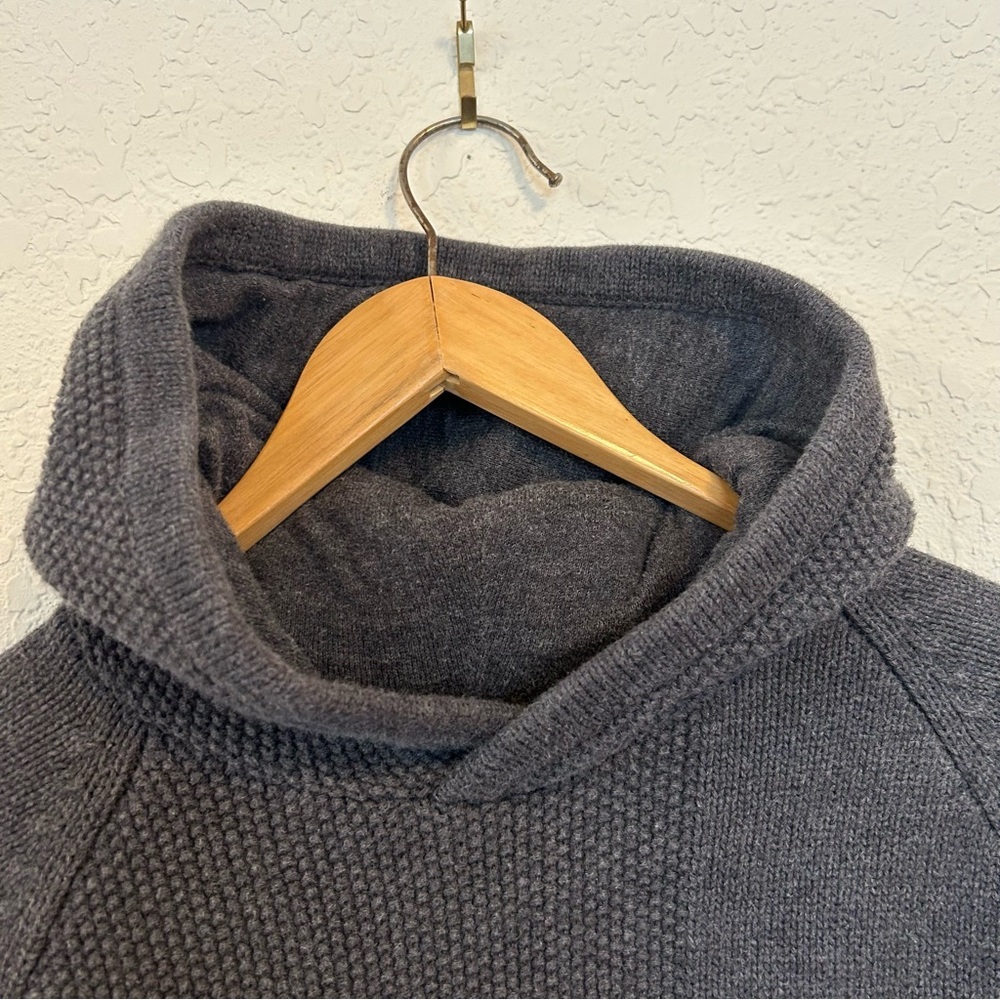 Aether men’s textured hoodie cotton gray size small - Picture 5 of 13